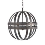 Kenzo Sphere Metallic Pendant Light (50x54) E27