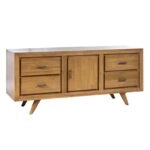 Hae Solid Teak Wood TV Stand (150x45x65)cm