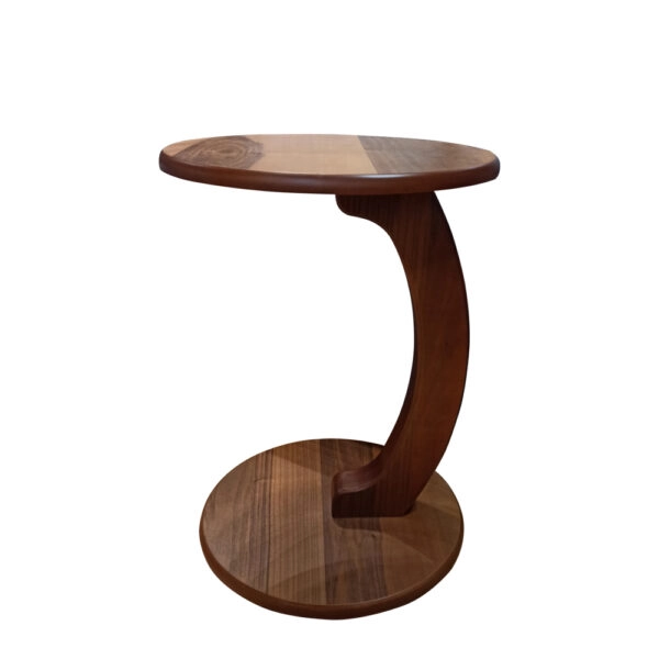 Side Table Τραπεζάκι Βοηθητικό Ξύλινο Καφέ (40x40x56)cm