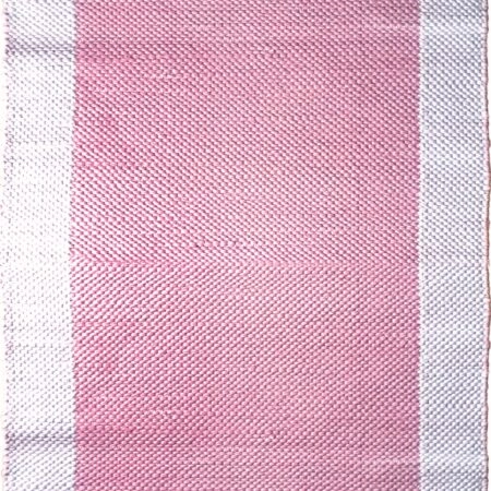 ΧΑΛΙ ΒΑΜΒΑΚΕΡΟ PINEROLO WHITE/LIGHT PINK - 070cm x 140cm