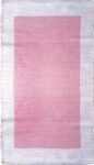 ΧΑΛΙ ΒΑΜΒΑΚΕΡΟ PINEROLO WHITE/LIGHT PINK - 140cm x 200cm