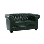 ΚΑΝΑΠΕΣ 2ΘΕΣΙΟΣ T.CHESTERFIELD HM3010.08 ΤΕΧΝΟΔΕΡΜΑ ΚΥΠΑΡΙΣΣΙ 150x90x72 εκ.