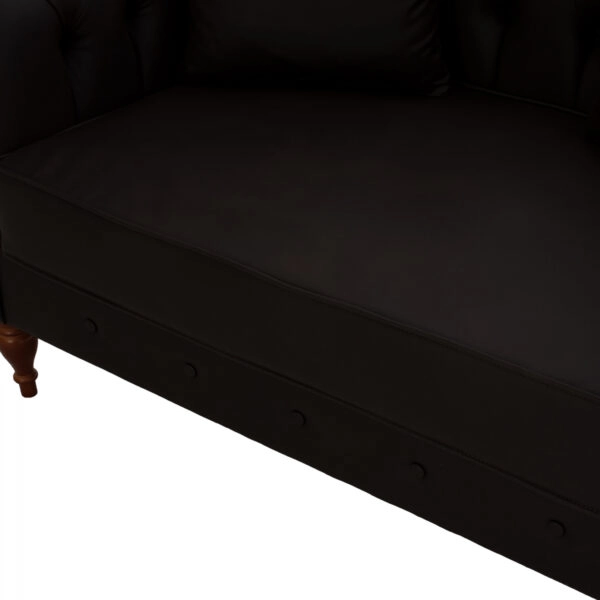 ΚΑΝΑΠΕΣ 2ΘΕΣΙΟΣ Τ. CHESTERFIELD CIELLE ΣΕ ΧΡΩΜΑ ΚΑΦΕ HM3184.03 152x85x80 εκ.