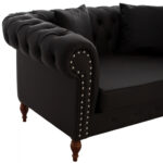 ΚΑΝΑΠΕΣ 2ΘΕΣΙΟΣ Τ. CHESTERFIELD CIELLE ΣΕ ΧΡΩΜΑ ΚΑΦΕ HM3184.03 152x85x80 εκ.