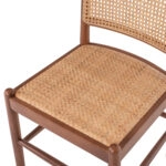 ΚΑΡΕΚΛΑ ΑΠΟ ΟΞΙΑ ΣΕ ΚΑΡΥΔΙ-RATTAN ΜΠΕΖ HM9407.04 43x50x87Υ εκ.