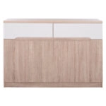 ΜΠΟΥΦΕΣ JOLENE HM2234.02 2 ΣΥΡΤΑΡΙΑ & 4 ΠΟΡΤΕΣ SONAMA 120X40X80εκ.