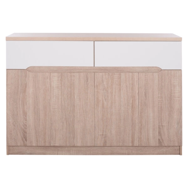ΜΠΟΥΦΕΣ JOLENE HM2234.02 2 ΣΥΡΤΑΡΙΑ & 4 ΠΟΡΤΕΣ SONAMA 120X40X80εκ.