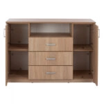 ΜΠΟΥΦΕΣ ΜΕ 2 ΝΤΟΥΛΑΠΙΑ Κ 3 ΣΥΡΤΑΡΙΑ ADLER SONAMA OAK HM2430 120X45X85Yεκ.