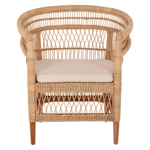 ΠΟΛΥΘΡΟΝΑ MALAWI HM9635.04 ΞΥΛΟ ΜΑΟΝΙ ΕΠΕΝΔΥΣΗ RATTAN ΛΕΥΚΟ ΜΑΞΙΛΑΡΙ ΚΑΘΙΣΜΑΤΟΣ 80x70x86Υεκ.