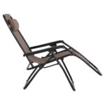 ΠΟΛΥΘΡΟΝΑ RELAX COMPANION HM5095.14 ΣΑΜΠΑΝΙ TEXTILENE-ΜΑΥΡΟ ΜΕΤΑΛΛΟ 67x145x110Υεκ.