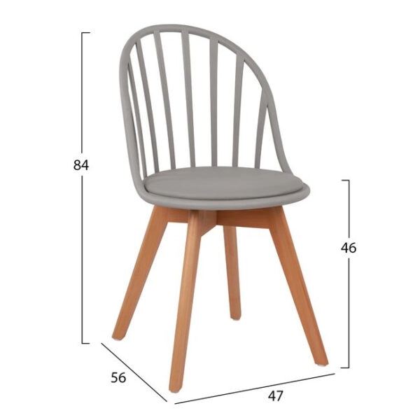 ΣΕΤ 5 ΤΜΧ ΤΡΑΠΕΖΙ 140x88x75 cm MDF ΜΕ ΚΑΡΕΚΛΕΣ ALINA HM11173