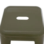 ΣΚΑΜΠΟ BAR ΜΕΤΑΛΛΙΚΟ MELITA ΣΕ DARK OLIVE GREEN HM8642.03 43x43x78 εκ.