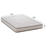 ΣΤΡΩΜΑ DREAMTOPIA ΣΕΙΡΑ RELIEF HM653.140-200 BONNELL SPRING 140x200 εκ.