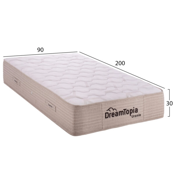 ΣΤΡΩΜΑ DREAMTOPIA ΣΕΙΡΑ URANIA HM659.90-200 POCKET SPRING 90X200εκ.