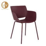 SEDIA ΠΟΛΥΘΡΟΝΑ MADDER BROWN 58x52xH79,5cm