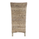 Rattan Καρέκλα Ξύλο/Ρατάν σε Φυσική Απόχρωση (48x62x103)cm