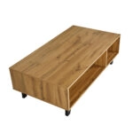 ARABICA COFFEE TABLE SONOMA ΜΑΥΡΟ ΜΑΥΡΟ 110x60xH35cm