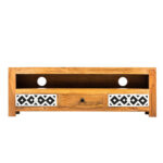 TRIBE TV STAND ΚΑΡΥΔΙ ΠΟΛΥΧΡΩΜΟ 120x30xH40cm