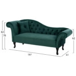 ΑΝΑΚΛΙΝΔΡΟ T.CHESTERFIELD NIOVI HM3007.03 ΚΥΠΑΡΙΣΣΙ ΒΕΛΟΥΔΟ ΑΡ. ΜΠΡΑΤΣΟ 190x61x84Yεκ