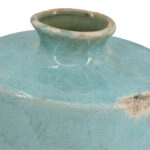 Artekko Annie Γαλάζιο Βάζο από Τερακότα (21x14.5x24.5)cm