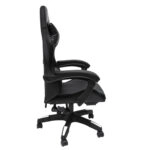 ΠΟΛΥΘΡΟΝΑ GAMING DARREN HM1203.10 ΜΑΥΡΟ-ΓΚΡΙ PVC & NYLON 51x49x125Υεκ.