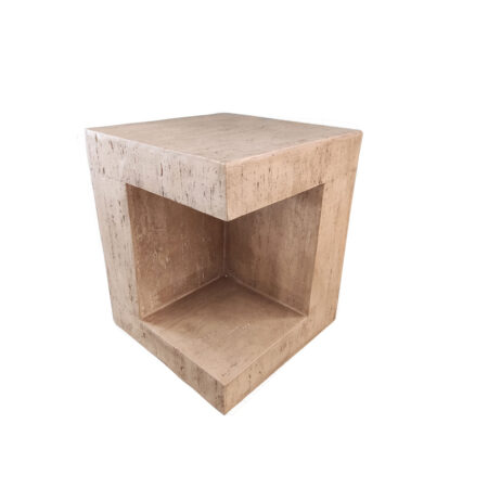 PYRAMIS SIDE TABLE BEIGE 38