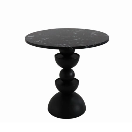 UP   DOWN 45 SIDE TABLE ΜΑΥΡΟ 45x45xH44,5cm