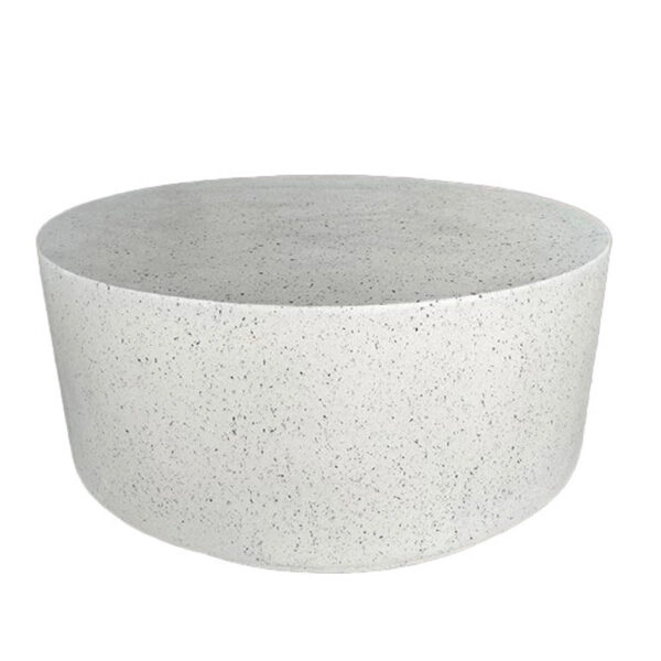 WHEEL SIDE TABLE TERRAZZO 90x90xH41,5cm