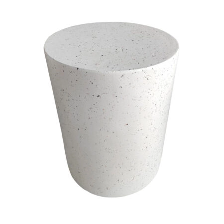 WHEEL SIDE SIDE TABLE TERRAZZO 35x35xH47cm