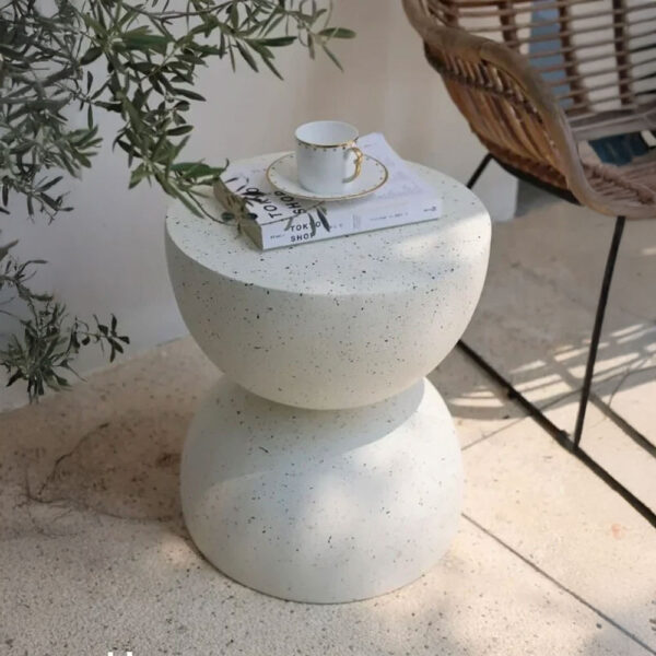 PIONI 1 SIDE TABLE TERRAZZO 40x40xH46cm