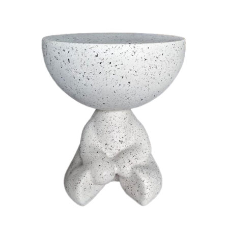 BEAR SIDE TABLE TERRAZZO 38x38xH43cm