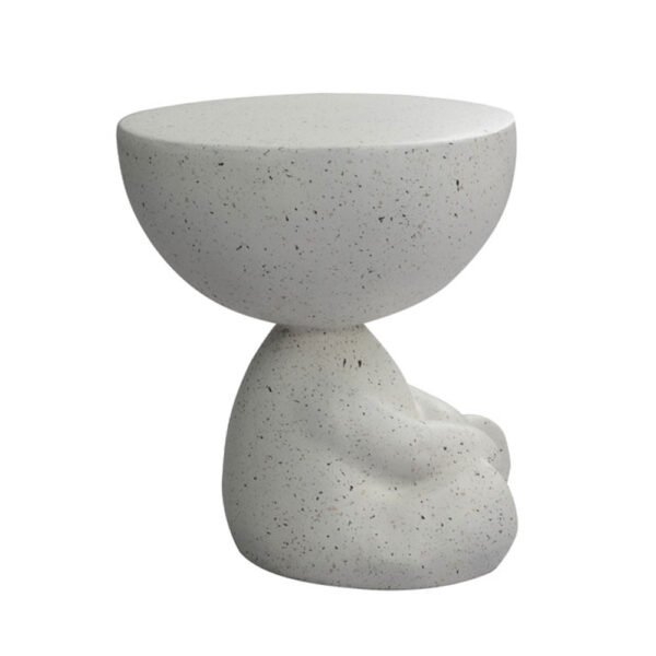 BEAR SIDE TABLE TERRAZZO 38x38xH43cm