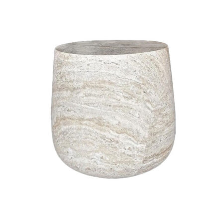 LITHOS SIDE TABLE BEIGE 49x49xH41,5cm