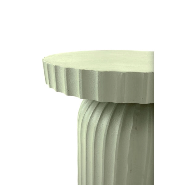 COLONNE SIDE TABLE BEIGE 44,1x43,3xH56,9cm