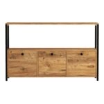 Μπουφές Alden Megapap χρώμα atlantic pine 120x30x76εκ.