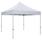 GAZEBO MATTHEW-AL HM6313 ΠΤΥΣΣΟΜ.-ΣΚΕΛΕΤΟΣ ΑΛΟΥΜ.ΑΣΗΜΙ-ΛΕΥΚΟ ΥΦΑΣΜΑ 3x3x3,43Yμ