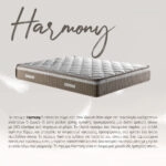 HARMONY ΚΡΕΒΑΤΙ ΜΕ ΑΠΟΘΗΚ. ΧΩΡΟ ΚΑΙ ΣΤΡΩΜΑ ΓΚΡΙ 07-780 207x174xH126,5cm