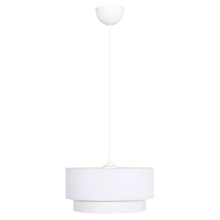 ΦΩΤΙΣΤΙΚΟ ΟΡΟΦΗΣ ΚΥΛΙΝΔΡΙΚΟ KRIKS HM4707.01 PVC ΣΕ ΛΕΥΚΟ Φ30x70Υεκ.
