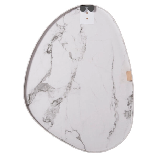 ΚΑΘΡΕΠΤΗΣ ΤΟΙΧΟΥ IRREGU HM4487.05 ΜΕ ΠΛΑΙΣΙΟ MDF ΣΕ WHITE MARBLE ΧΡΩΜΑ 60x80Υεκ.