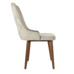 Καρέκλα EGE WALNUT LİGHT LEGS  FABRİC  VENÜS 06