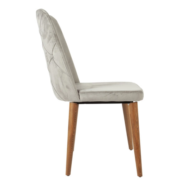 LOTUS CHAİR   WALNUT LİGHT LEGS  ÜÇTEX FABRİC  VENÜS 10