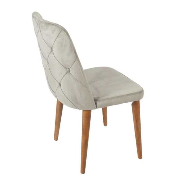 LOTUS CHAİR   WALNUT LİGHT LEGS  ÜÇTEX FABRİC  VENÜS 10