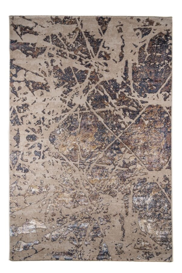 ΧΑΛΙ YORK 8230 BEIGE MULTI - ΣΕΤ ΚΡΕΒΑΤΟΚΑΜΑΡΑΣ