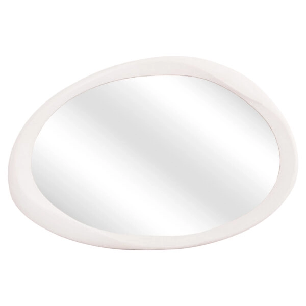 ΚΑΘΡΕΠΤΗΣ ΤΟΙΧΟΥ ΟΒΑΛ ΣΕΙΡΑ SANTORINI HM4514 MDF ΣΕ ΥΠΟΛΕΥΚΟ 48x3,2x60Υεκ