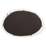 ΚΑΘΡΕΠΤΗΣ ΤΟΙΧΟΥ ΟΒΑΛ ΣΕΙΡΑ SANTORINI HM4514 MDF ΣΕ ΥΠΟΛΕΥΚΟ 48x3,2x60Υεκ