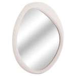 ΚΑΘΡΕΠΤΗΣ ΤΟΙΧΟΥ ΟΒΑΛ ΣΕΙΡΑ SANTORINI HM4513 MDF ΣΕ ΥΠΟΛΕΥΚΟ 90x3,2x60Υεκ