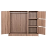 ΝΤΟΥΛΑΠΙ ΜΕ 4 ΑΠΟΘ.ΧΩΡΟΥΣ MATIN HM2480.02 SONAMA OAK ΜΕΛΑΜΙΝΗ 117x39,5x99,5Υεκ