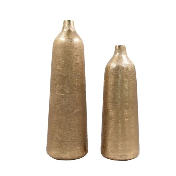 BOTELLA ΒΑΖΟ 15x15x51 ΑΛΟΥΜΙΝΙΟ ΧΡΥΣΟ