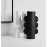 MORP ΒΑΖΟ 19x7x32 POLYRESIN ΛΕΥΚΟ