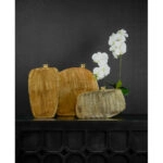 ODEN ΒΑΖΟ 25x7x42 ΑΛΟΥΜΙΝΙΟ ΧΡΥΣΟ